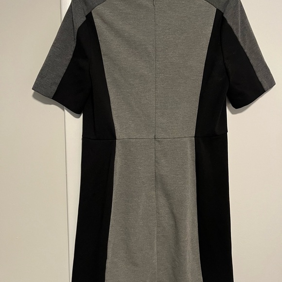 LOFT Black and Gray Dress - Picture 2 of 3